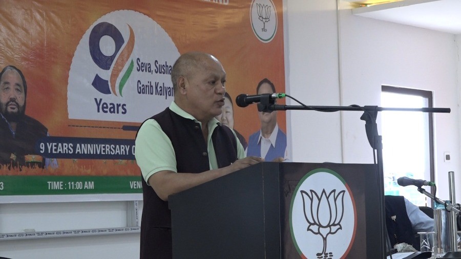 V Kashiho Sangtam, Ex Minister and Member BJP Nagaland.